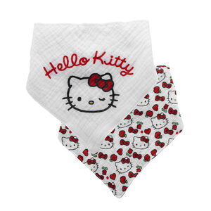Lot 2 bavoirs bandana Hello Kitty 