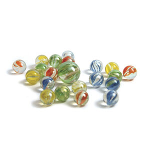 Filet de 20 billes et 1 calot 