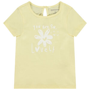 T-shirt manches courtes avec print fantaisie pour bébé fille  