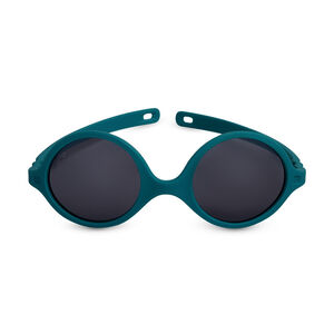 Lunettes de soleil réversibles Diabola 0-1 an vert paon 