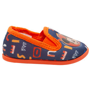 Chaussons bas élastiqués avec badge Mickey Disney  