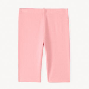 Caleçon cycliste uni en maille côtelée pour fille 