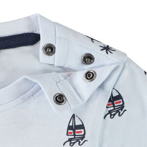 Ensemble 2 pièces avec t-shirt imprimé pour bébé garçon 