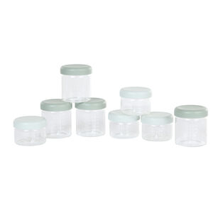 Lot de 8 pots de conservation en verre 4 x 120 ml + 4 x 220 ml 