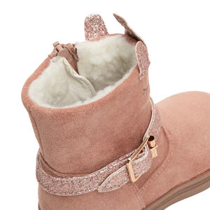 Bottines à effet irisé print Licorne à détails pailletés pour fille 