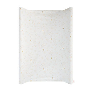 Housse de matelas à langer imprimé Little Deer écru 