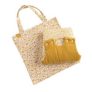 Gigoteuse sans manches ouatinée 0-6M Promenons-nous - Jaune topaze 