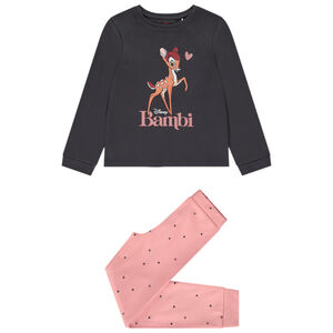 Pyjama 2 pièces en jersey print Bambi Disney pour fille 