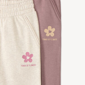 Lot 3 pantalons de jogging fille fantaisie 