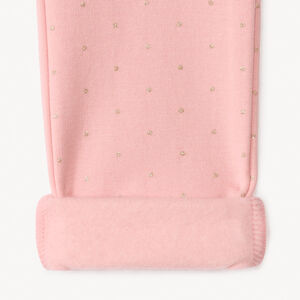 Pantalon skinny imprimé pois pailletés pour fille 