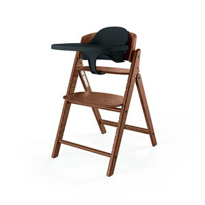 Chaise haute évolutive Click & Fold 4-en-1 - Natural Dark 