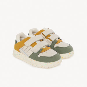 Baskets basses à empiècements pour bébé garçon 