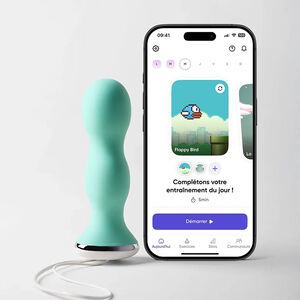 Sonde Care de renforcement périnéal connectée Vert 