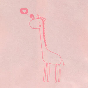 Dors-bien en jersey avec print fantaisie pour bébé fille 