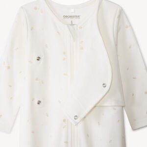 Dors-bien zippé et imprimé effet 2 en 1 pour bébé 