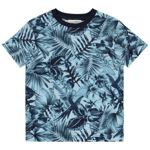 T-shirt manches courtes imprimé nature pour garçon 