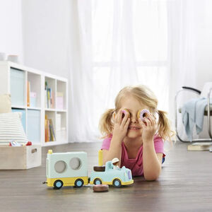 Camion de donuts avec figurine 1.2.3 