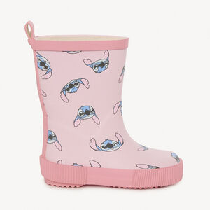 Bottes de pluie imprimé Stitch Disney pour fille 