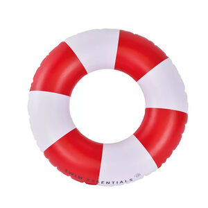 Bouée de plage rouge et blanc 55 cm 