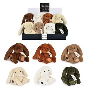 Petite peluche Lapin 20 cm (modèle aléatoire) 