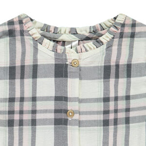 Ensemble tunique fantaisie + gilet et legging pour bébé fille 