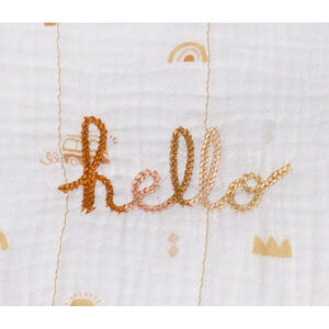 Set cape de bain et gant Sunlight 