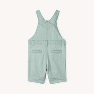 Salopette courte en toile pour bébé garçon 
