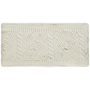 Snood uni en tricot et doublure sherpa pour bébé garçon 