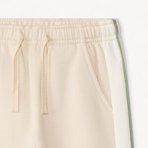 Jogging large molletonné à bandes pour fille 