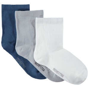 Lot de 3 paires de chaussettes unies  