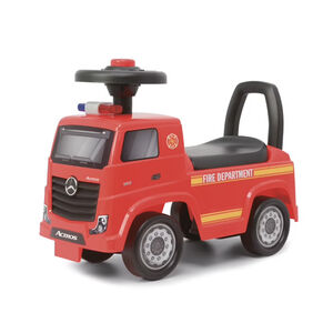 Porteur camion de pompier Mercedes-Benz Actros rouge 
