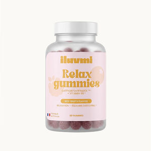 Relax Gummies goût fruits rouges – 60 gummies 