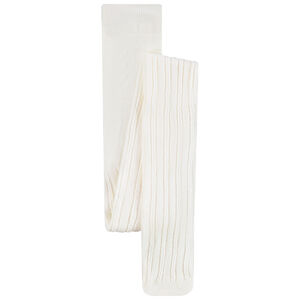 Collant fin en maille pointelle uni pour fille 