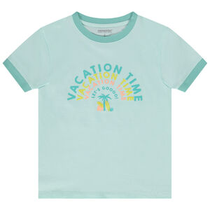 T-shirt manches courtes en jersey avec print fantaisie pour garçon 