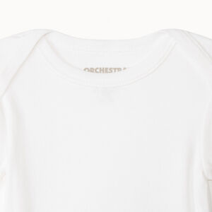 Lot de 5 bodies manches courtes uni pour bébé  