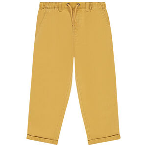 Pantalon droit en toile unie pour bébé garçon 