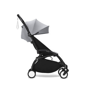Poussette Stokke® YOYO³ à partir de 6 mois - cadre noir/stone 