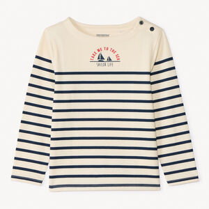 Marinière manches longues pour garçon 