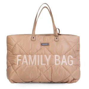 Sac à langer Family Bag matelassé - Beige 