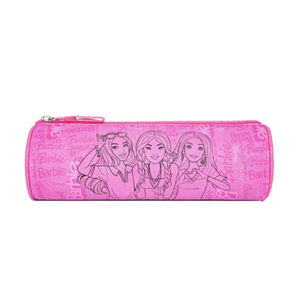 Trousse ronde Barbie rose 