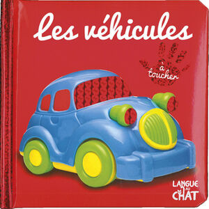 Livre Les véhicules à toucher 
