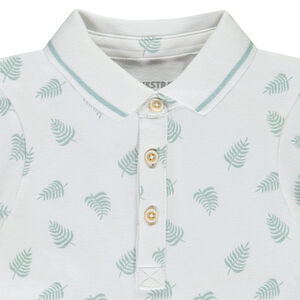 Polo manches courtes imprimé palmes pour bébé garçon 