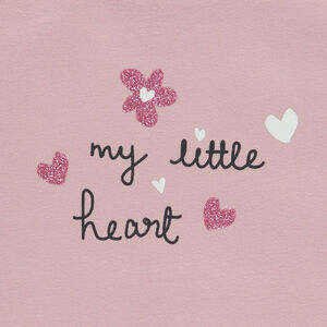 Ensemble jogging à print pailleté pour bébé fille 