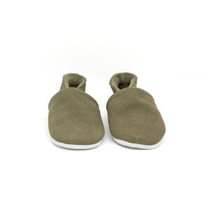 Chaussons souples 18-24M en suède Babysoft trebol 