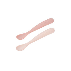 Lot de 2 couverts en silicone Barbe à papa + boîte de transport 