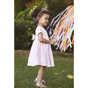 Robe de cérémonie irisée pour bébé fille 