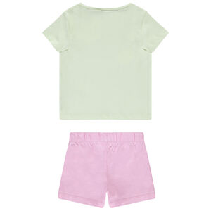 Ensemble 2 pièces avec t-shirt printé fruits fille 