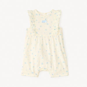 Combishort imprimé myrtilles pour bébé fille 