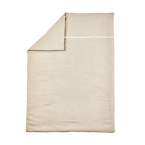 Couverture - gaze de coton - Fanfan - Sable - 75x100 cm 