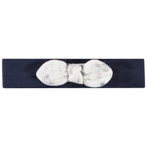 Bandeau effet noué imprimé cerfs pour bébé fille 